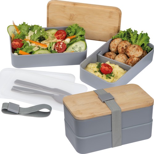Lunchbox with two compartments Lunchbox with two compartments
