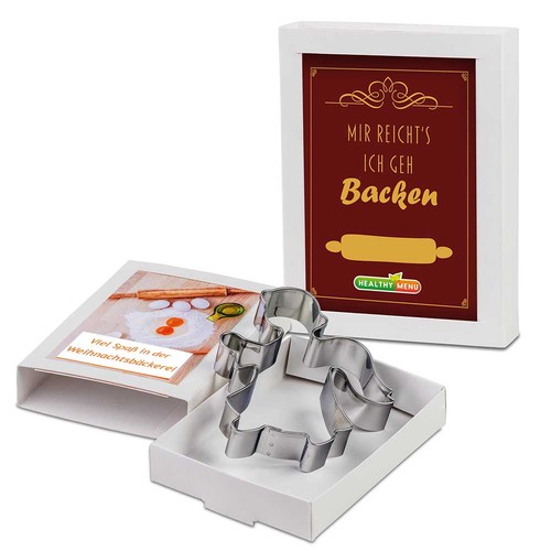Baking-shape in slide-box - heart Baking-shape in slide-box - heart