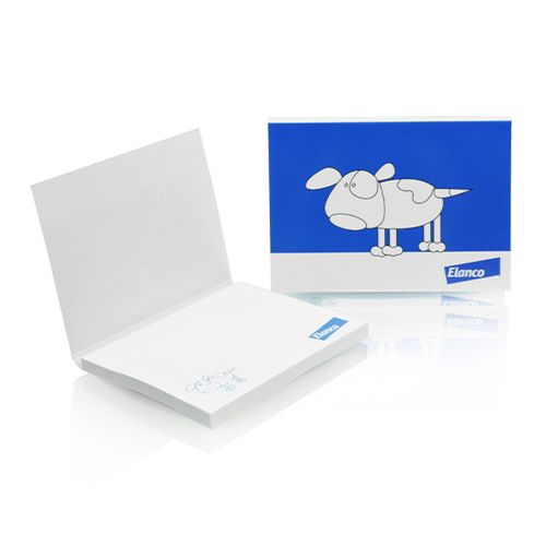 verplaatsbaar briefpapierblok verplaatsbaar briefpapierblok