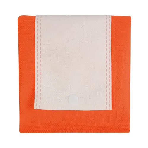 Not woven 80g/m2 foldable shopping bag with short handles Not woven 80g/m2 foldable shopping bag with short handles