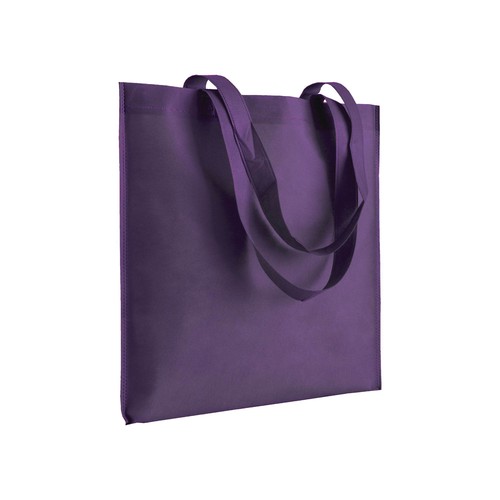 Shopper en TNT 70g/m2 thermosoudé, anses longues Shopper en TNT 70g/m2 thermosoudé, anses longues