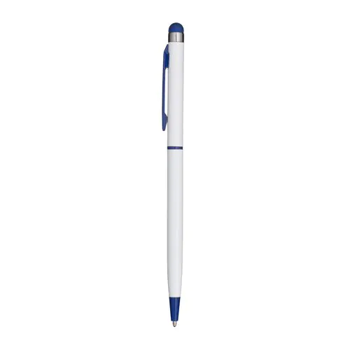 Metal twist pen, with touchscreen, clip and matching tip. Metal twist pen, with touchscreen, clip and matching tip.