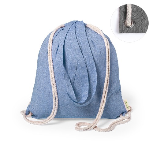 Shopping bag/drawstring backpack 140 g/m2 Noir Shopping bag/drawstring backpack 140 g/m2 Noir
