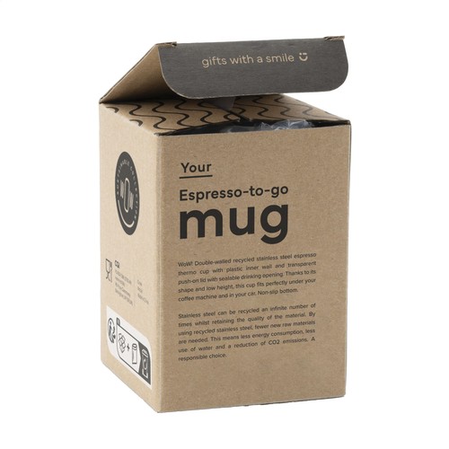 Espresso-to-Go Mug RCS Recycled Steel 170 ml Espresso-to-Go Mug RCS Recycled Steel 170 ml