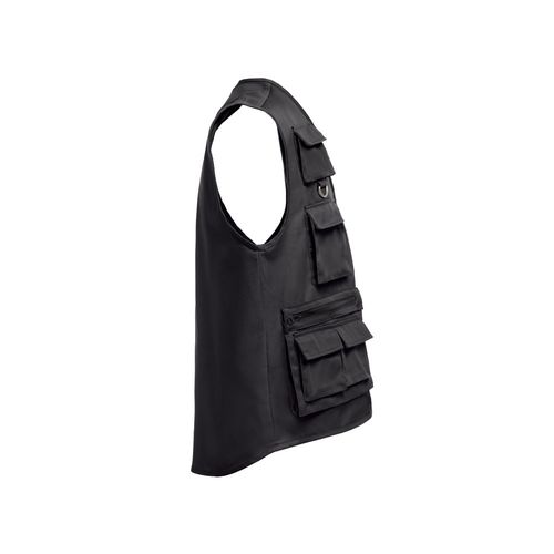 THC PIXEL. Gilet (200 g/m²) in poliestere e cotone