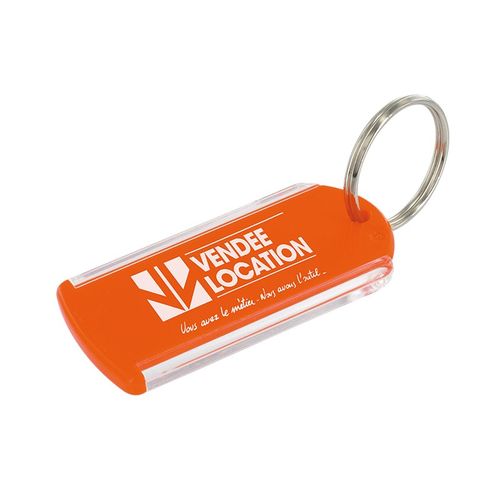 KEY-RING LABEL HOLDER KEY-RING LABEL HOLDER