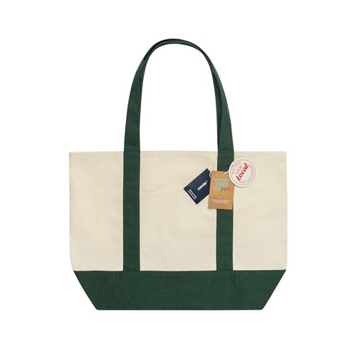 Shopper 350gm2 SHOP LOCAL in cotone riciclato AWARE™