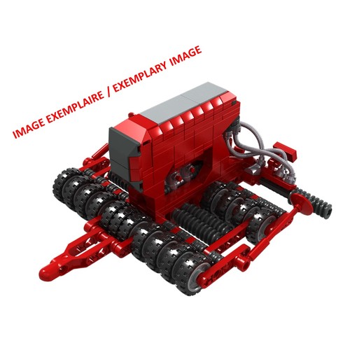 Customized toy brick model with 300 bricks