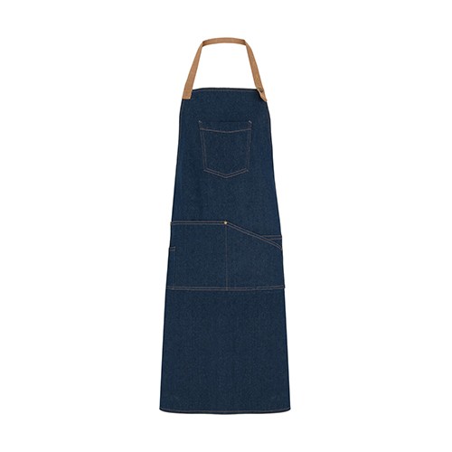 Tablier de cuisine en coton effet denim Musetta