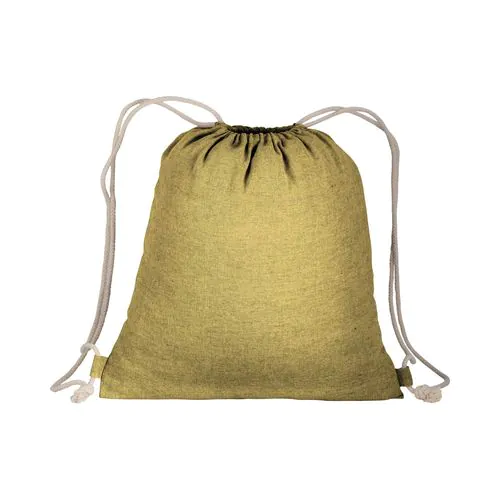 150g/m2 recycled cotton drawstring backpack 150g/m2 recycled cotton drawstring backpack