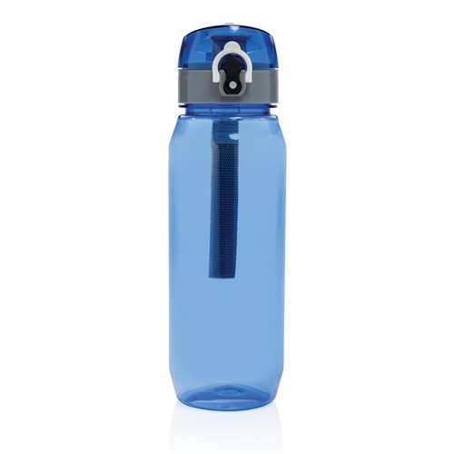 Bouteille d'eau étanche 800ml en PET recyclé RCS Yide