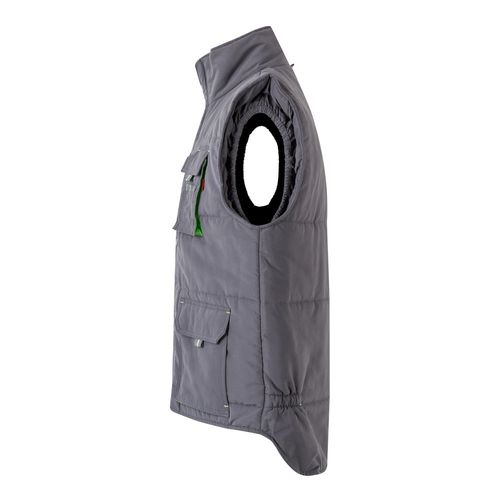 VL NERGAL. Padded vest, two-tone, multi-pocket (120g/m²), in polyester (100%) VL NERGAL. Padded vest, two-tone, multi-pocket (120g/m²), in polyester (100%)