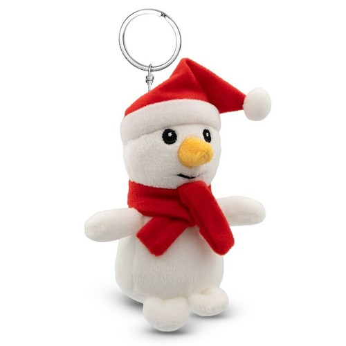 Bonhomme de neige en peluche, porte-clés | Anatols