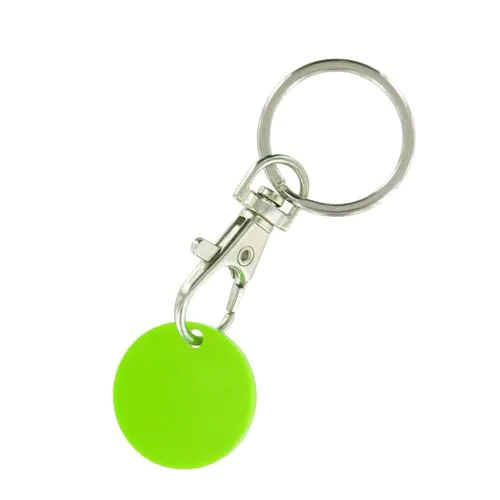 sleutelhanger met winkelmuntje