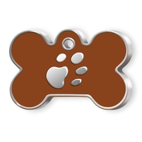MEDAILLE OS GRAND MARRON AVEC PATTE MEDAILLE OS GRAND MARRON AVEC PATTE