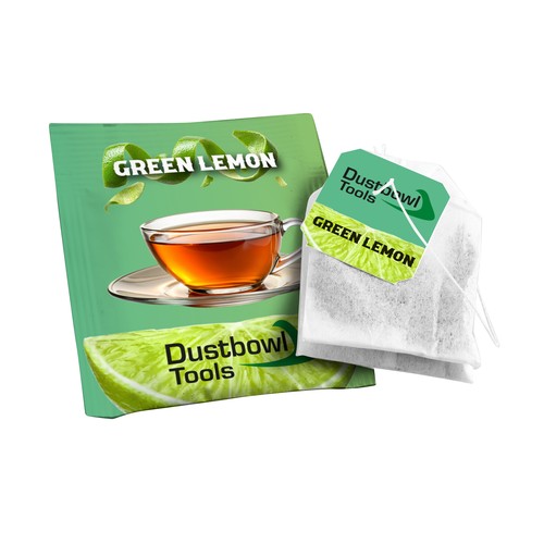 Bag of tea with your own label