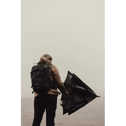 Nordic Drift Trail 27" AWARE™ RPET storm UPF 50+ proof Umbre