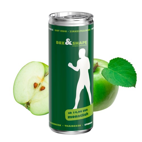 Apple Spritzer, sparkling (GER), 250 ml, Body Label