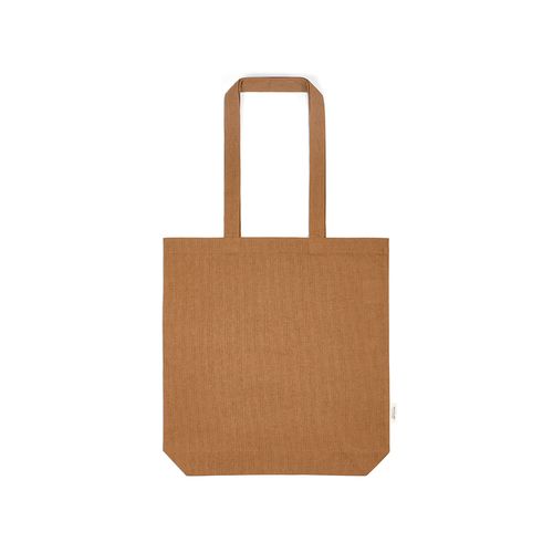 Shopper Logan in cotone riciclato 280 gsm. Con soffietto