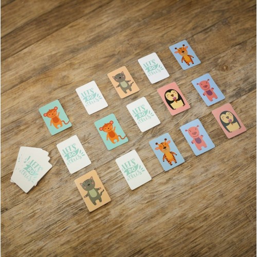 MEMORY GAME 20 PIECES WITH CUSTOMIZABLE PACKAGING