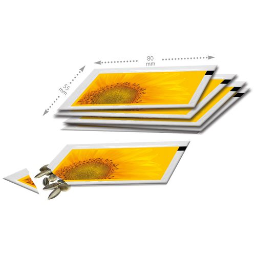 Sachet de graines mini tournesol 80 x 55 mm Sachet de graines mini tournesol 80 x 55 mm
