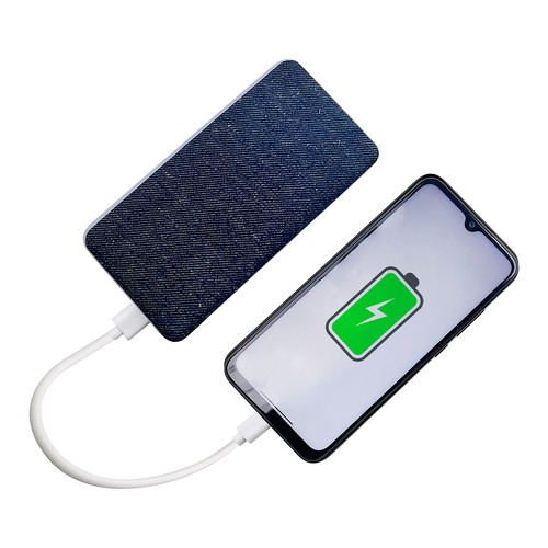 Powerbank en R-PET et coton bio Bardotta Powerbank en R-PET et coton bio Bardotta