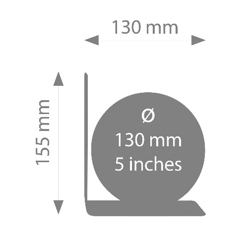 Magnetic Globe 13 TROIKA BOOKGLOBE SINGLE Magnetic Globe 13 TROIKA BOOKGLOBE SINGLE