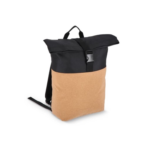 Zaino rolltop in sughero e R-PET 18L Zaino rolltop in sughero e R-PET 18L