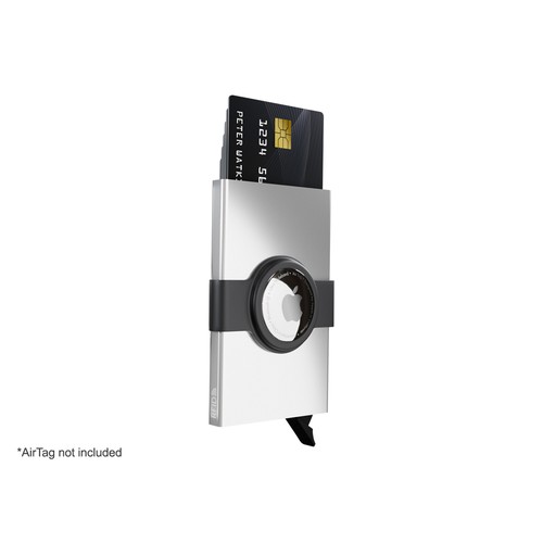 Custodia per carta di credito RFID con supporto per AirTag
