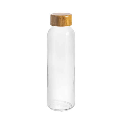 Bouteille en verre avec bouchon en bambou Benidorm Bouteille en verre avec bouchon en bambou Benidorm