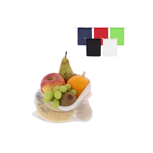 Sac de courses, réutilisable, en coton OEKO-TEX® 25x30cm Sac de courses, réutilisable, en coton OEKO-TEX® 25x30cm