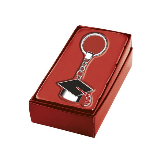 BLACK TOUCH KEY RING AND RED TASSEL BLACK TOUCH KEY RING AND RED TASSEL