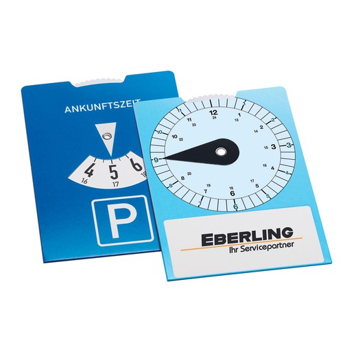 Carton parking disc "commuter" Carton parking disc "commuter"