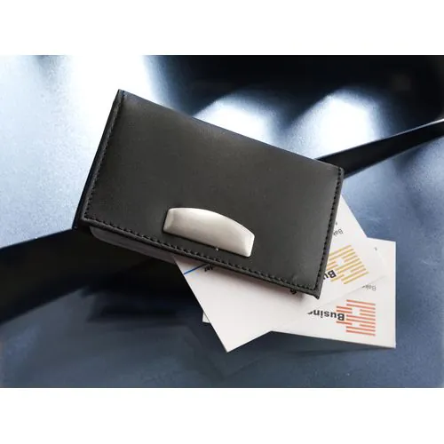 Bonded leather credit card holder Bethany