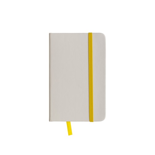Bloc note avec élastique et feuille de papier à ligne