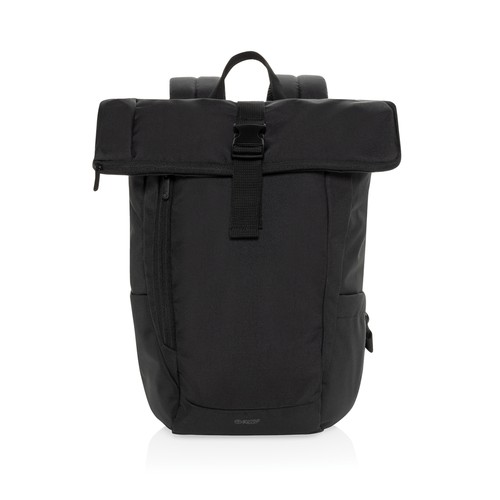 Swiss Peak Aware™ RPET Leonard 15.6 inch laptop backpack Swiss Peak Aware™ RPET Leonard 15.6 inch laptop backpack
