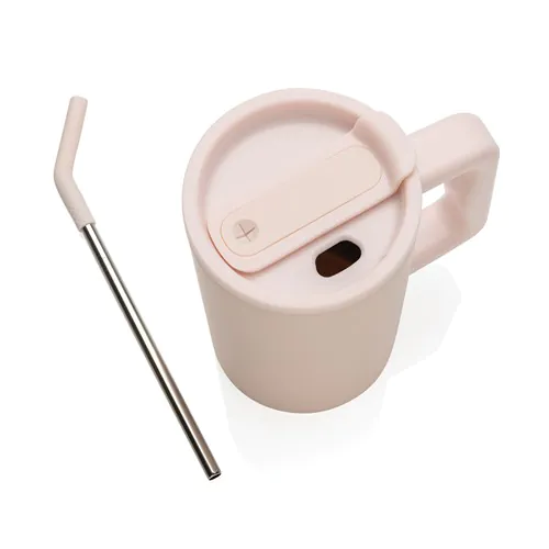 Cube RCS certified recycled steel mug 800ml Cube RCS certified recycled steel mug 800ml