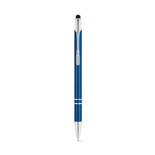 GALBA. Penna a sfera in alluminio con punta touch e clip