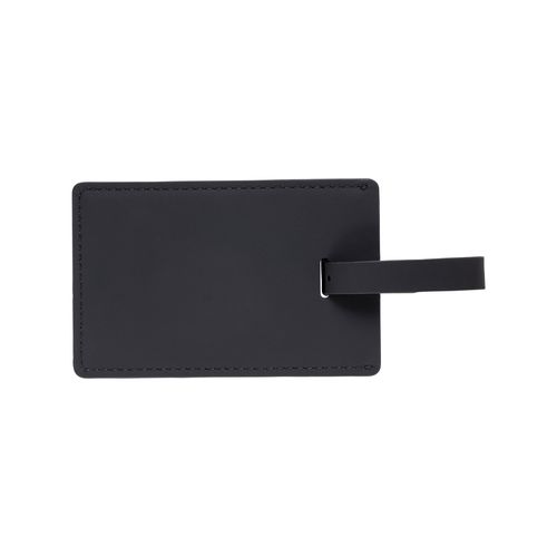 Etichetta per bagagli in soft PU. Con cartoncino interno per nome e dati di contatto Etichetta per bagagli in soft PU. Con cartoncino interno per nome e dati di contatto