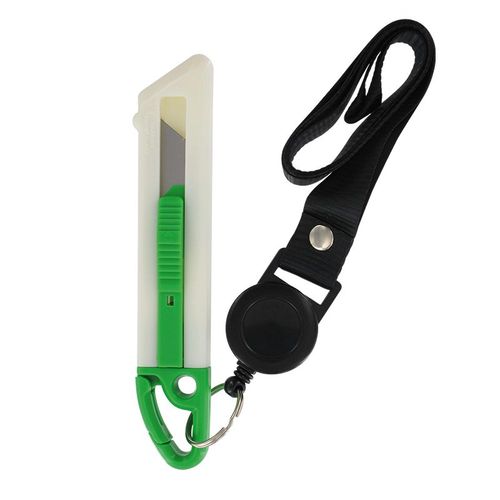 LANYARD KNIFE WITH AUTO-RETRACTABLE BLADE LANYARD KNIFE WITH AUTO-RETRACTABLE BLADE