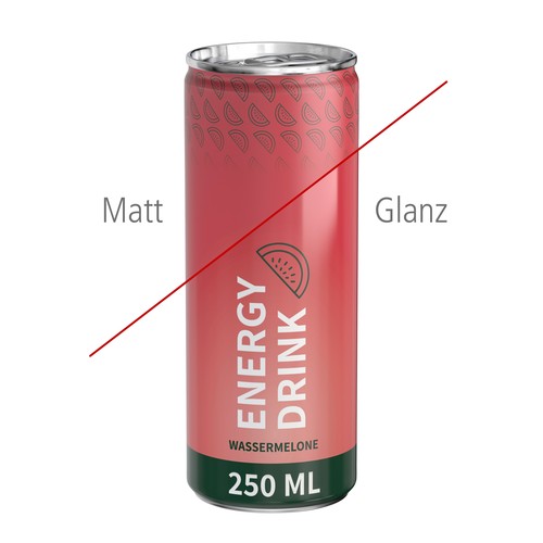 Energy Drink Watermelon (GER), 250 ml, Fullbody
