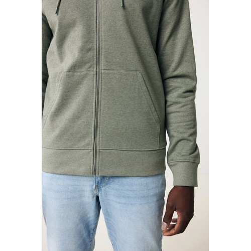IQONIQ Abisko gerecycled katoen hoodie met rits