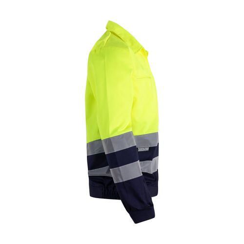 VL NEPTUNE LARGE. Two-tone twill jacket (210g/m²) in polyester (80%) and cotton (20%)