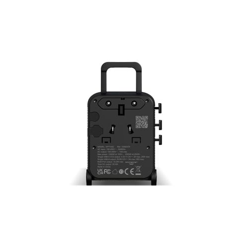 Xoopar Luggie GaN World Travel Adapter Trolley