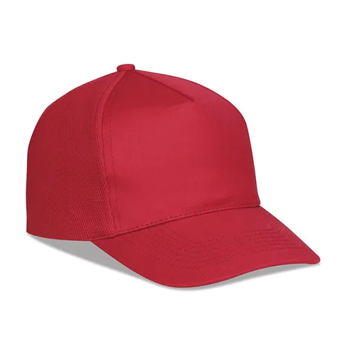 5 PANELS MESH CAP IN COTTON AND POLYESTER