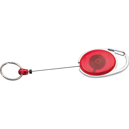 Retractable keyring with carabiner Retractable keyring with carabiner