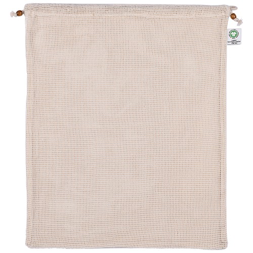 ORGANIC COTTON BIG DRAWSTRING BAG