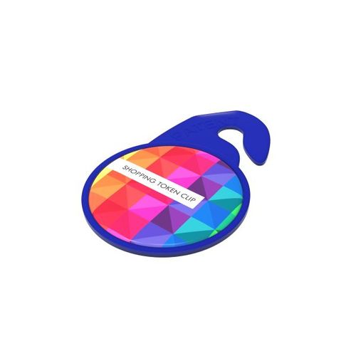 Key Ring Shopping Token Clip Key Ring Shopping Token Clip