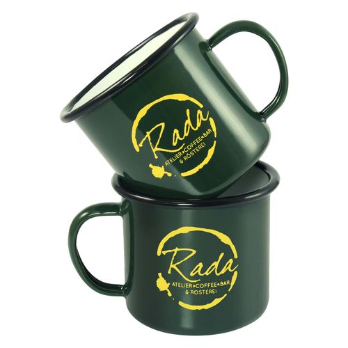 Tasses en émail de qualité supérieure (285ml/10oz) - Couleur Tasses en émail de qualité supérieure (285ml/10oz) - Couleur