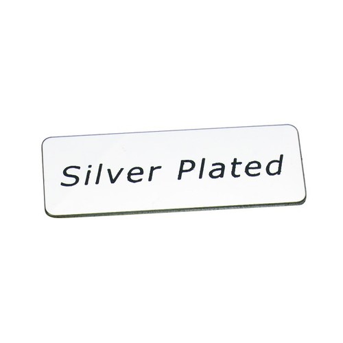 PLATE BRAND "SILVER PLATED"